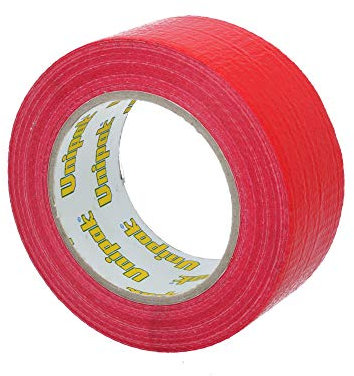 Klebeband Packband Isolierung Rohrisolierung Isolierschlauch Varianten Rot Grau (50 m x 48 mm x 0,17 mm, Rot)
