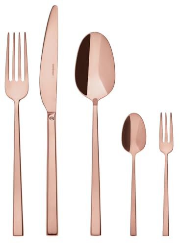 Sambonet Servizio 60 Pz Monoblocco Rock Pvd Copper