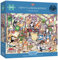 Gibsons Gerty's Garden Retreat 1000 Teile Nachhaltiges Puzzle Premium 100% Recyclingbrett | Tolles Geschenk für Erwachsene Spiele