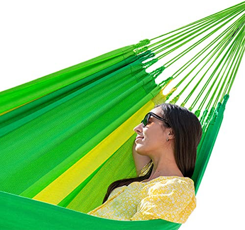 Doppel-Hängematte Grenada Citrus Bio-Baumwolle