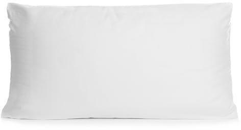 Purpura Home - Almohada para Cama Transpirable Antiacaros. Interior Fibra Hueca Siliconada. Exterior Microfibra Lavable. Almohadas Firmeza Blanda. Confortable y Adaptable al Cuello. Coral 70 cm