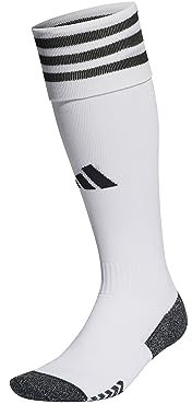 adidas Unisex Adi 23 Socks, White/Black, 10.5-12.5