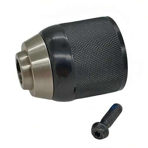 Mandrino Keyless con N092854 1/4 -28 Vite mandrino sinistra Sostituire per DeWALT DCD797 DCD792 DCD791 DCD790 DCD796 Cordless Compact 1/2 (13mm) Trapano