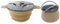 Camping Cooking Cookware Set, Portable Collapsible Camping Cook Pot and Water Kettle, Silicone Folding Cookware Pot for Outdoor Fishing Hiking Backpacking
