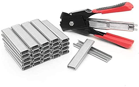 Pinzas de hierro, alicates, tenazas de carpintero, tenazas, sujetador de anillo de cerdo, alicates for jaula de pájaros, abrazadera de anillo de sellado, alicates for uñas de mascotas con Clips de 250