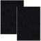 2 Stück Leinen Selbstklebende Stoffe Patches,Leinenstoff Reparatur Patches,Leinen-Reparaturflicken,Reparaturflicken für Reparieren Sie Löcher,Sofas,Kleidung,Autositze,Daunenjacke,20x25 cm,Schwarz