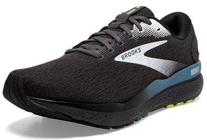 Brooks Herren Ghost 16 Sneaker, Black Ebony Blue, 46.5 EU