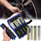 Aisny 8-TLG Reifen Montagehilfe, Radmontagehilfe Edelstahl Radmontagehilfe Satz Montagehilfe Autoreifen Reifenreparaturwerkzeuge 2PCS M12x1.5/M12x1.25/M14x1.5/ M14x1.25 Universal Radmontagewerkzeug