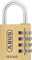 ABUS Zahlenschloss 165/40 - Vorhängeschloss aus Messing - mit individuell einstellbarem Zahlencode - Kofferschloss/Spindschloss - ABUS-Sicherheitslevel 4-2er Set