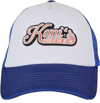 Karl Kani Unisex KA241-031-1 Kani Diner Trucker Cap Blue/White, one Size