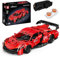 Mould King 15057 Technik -Sportwagen-Bausteine Ferngesteuertes Auto Spielzeug ab 3 4 5 6 7 8+ Jahre Junge Mädchen, APP Transformation Roboter RC Auto mit Fernbedienung Klemmbausteine Bausatz