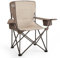 TIMBER RIDGE XXL Campingstuhl Faltbar 200KG Belastbar Übergröße Bequem Gepolster Klappstuhl Camp Garten Balkon Strand Camping Stuhl Sessel Gartenstuhl Anglerstuhl Regiestuhl