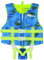 Schwimmweste ‎Kinder Neopren Weste, Ideale Kleinkinder Schwimmhilfe Badeanzug Assist Bademode Schwimmtraining mit Einstellbare Sicherheits Straps für Mädchen Jungen - Blau, L (7-9 Jahre)