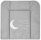 Wickelauflage Wickelunterlage abwaschbar und wasserdicht 75x72 cm - Wickelmatte zum Auflegen auf Wickeltisch Wickelaufsatz Wickelkommode oder Waschmaschine changing mat 75 x 72 Galaxie
