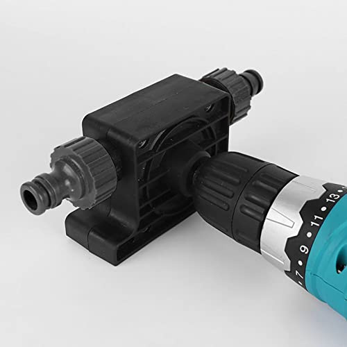 ZenithAur Hand Drill Water Pump Attachment for Standard Chucks, a Versatile Electric Fluid Transfer Pump Suitable for Home Garden Oil Transfer and draining Jobs