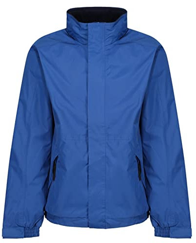 Regatta Homme Blouson Aviateur Homme Imperméable Doublé Polaire avec Capuche Dissimulée Dover Jackets Waterproof Insulated, Royal Blue/Navy, 3XL EU