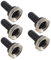 Mintice™ 5 X 12mm Gummi Wippe Kippschalter Knopf Hut wasserdicht Boot Stiefel Kappe Abdeckung