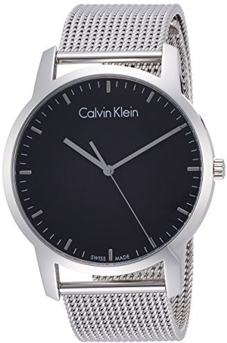 Calvin Klein Herren Analog Quarz Uhr mit Edelstahl Armband K2G2G121