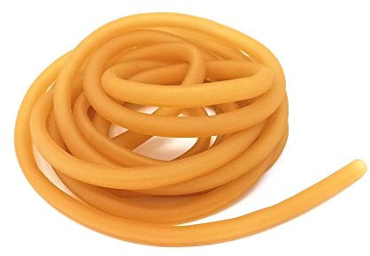 Honbay 3 Meter 6 x 9 mm Naturlatex Gummiband Tube für Schleuder Katapult elastische Teile Outdoor Jagd