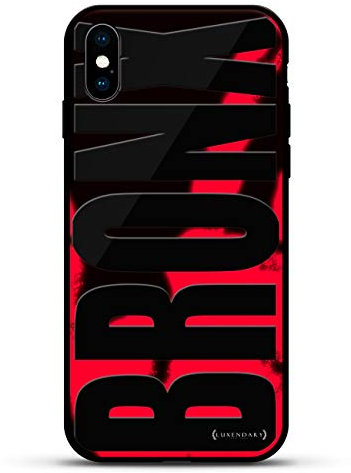 Zelda Inspired Luxendary Chrome Series Designer-Schutzhülle, LUX-IXMGM-BRONX1, iPhone X, Magma (Color Shifter)
