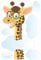 Bilderwelten Fenstersticker Fensterfolie Lustige Giraffe Fensterbilder 45 x 30cm