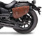 Satteltasche 3L für Triumph Bonneville Bobber/Brown braun Links