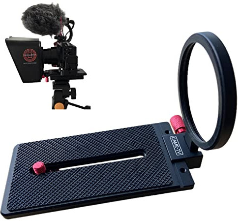 Came-TV Adapter mit 52mm Ringgewinde für Filter und Objektiv für Sony ZV-1 ZV-1F RX100M7 oder Canon G7X Mark III Serie für Padcaster Parrot Teleprompter Desview T3 T2