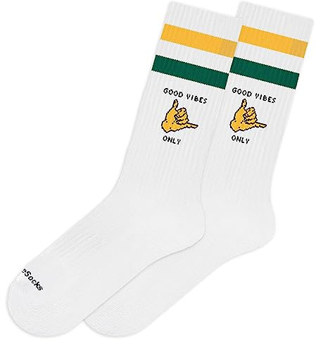 Jungle Socks Cotton CrossTraining Street, Calzini Sportivi Divertenti in Cotone per CrossTraining, Fitness, Palestra e Stile di Vita.