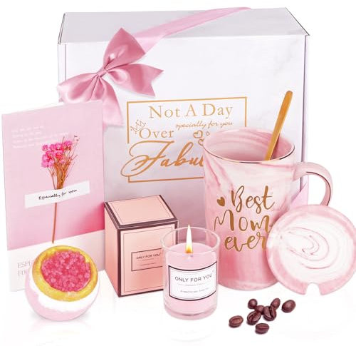 MEIMUCUL Geburtstagsgeschenk für Mama Geschenk Set -Beste Mama der Welt,Geschenke für Mutter Oma Personalisiert 410ml Tasse Geschenkset,Muttertagsgeschenk für Mutter,Oma Geschenkideen