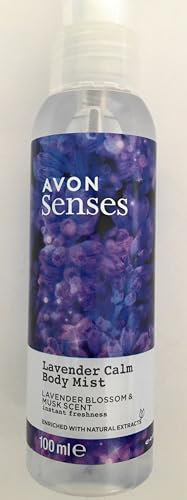 Avon Senses Lavendel-Körperspray, mit Lavendel & Moschus, 100 ml