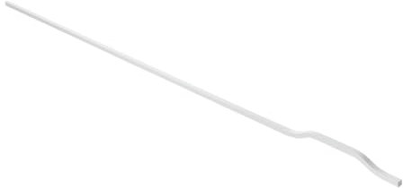 GTV - Möbelgriff GRAVEL - Griff Griffe Möbelgriffe - Lange 120 cm - aus Aluminum - Weiß matt