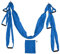 Aerial Yoga Hängematte, Aerial Yoga Swing Set mit Aufbewahrungsbeutel, Karabinerhaken, Bedienungsanleitung, Yoga Starter Kit für alle Level, Aerial Yoga Swing Sling (Dunkelblau)