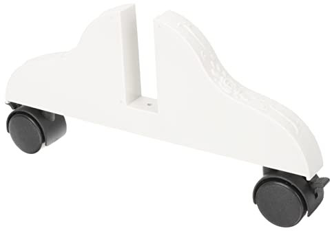 FONDOTIN Mobile Bildschirm Basis Stützfüße Für Raumteiler Trennwandhalter Raumteiler Und Raumteiler Stützständer Für Raumteiler Shoji-Bildschirm Büro Weiß Spannungsteiler Falten PVC
