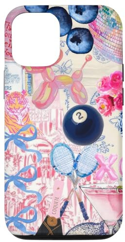 iPhone 12/12 Pro Cute Coquette Collage Scrapbook Preppy Aesthetic Case