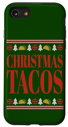 iPhone SE (2020) / 7 / 8 Marvel Deadpool Wade Wilson Christmas Tacos Holiday Case