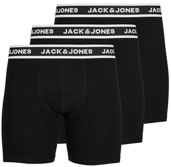 Jack & Jones Male Eng anliegende Boxershorts Plus Size 3er-Pack Eng anliegende Boxershorts