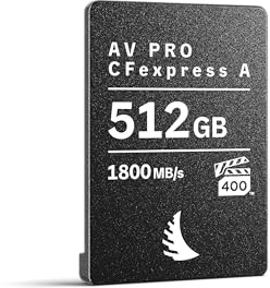 Angelbird AV PRO CFexpress A v4 512 GB - CFexpress 4.0 Type A Memory Card - Compatible with Sony Alpha and FX - up to 8K+ RAW Video and Photo