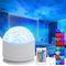 RIRIDAMAI Ocean Lamp,Wasserwellen Lampe 16 Farbe mit USB,Fernbedienung,Polarlicht Lampe Aufladbar,Wasser Lampe,Wellen Lampe Ozean,Nachtlicht Tischlampe Sternenhimmel Projektor für Kinder Zimmer Deko