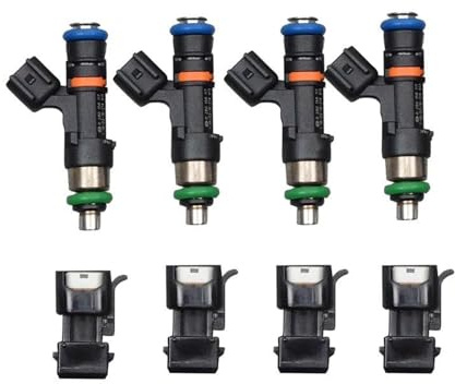 Injecteur de Carburant 60 LB 630 cm3 avec convertisseur, pour 1.8T Turbo, pour A-UDI A4 TT, pour Quattro EV14 0280158117 0280158298