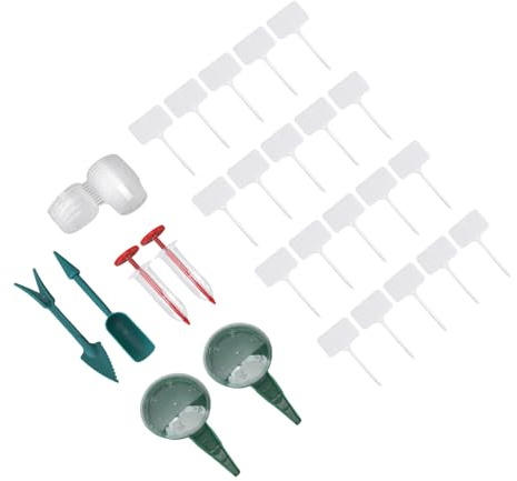 Fabater Jardinière Manuelle, Outil de Jardinière Manuel Pratique pour Planter des Fleurs et des Légumes, Plastique Léger