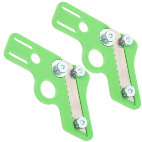 PENIKOKO 2 Stück Handhobelset aus Kunststoff für Präzises und Glattes Hobeln mit Geraden Kanten zum Anfasen und Glätten bei Holzbearbeitung