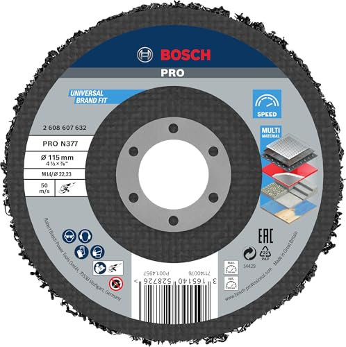 Bosch 2 608 607 632 - Disco pulidor - 115 mm, 22,23 mm, SiC, 8350 U/min (pack de 1)