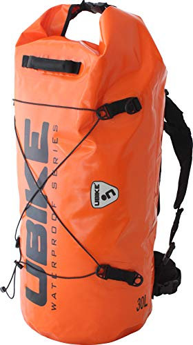 UBIKE Wasserdichter Rucksack Cylinder 30L Orange