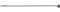 Draper 34337 Expert Flexible Handle, 1/2 Square Drive, 1000mm