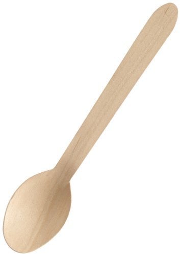 PAPSTAR 2 X 18249 100 Löffel Holz Pure 15.7 cm