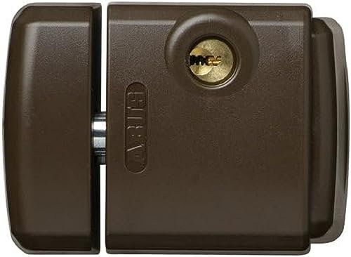 ABUS Fenster-Zusatzsicherung FTS3003 - Fensterschloss für nach innen öffnende Fenster, verschiedenschließend - ABUS-Sicherheitslevel 5 - 28410 - Braun