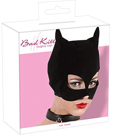 Bad Kitty Exotic Wear Kopfmaske schwarz, 1 Stück