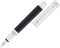 Waldmann Füllhalter Xetra, schwarz, Sterling Silber, Feder:mittel (M)