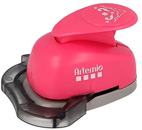 Artemio Motivstanzer Stern eck, 2,5 cm, Blau