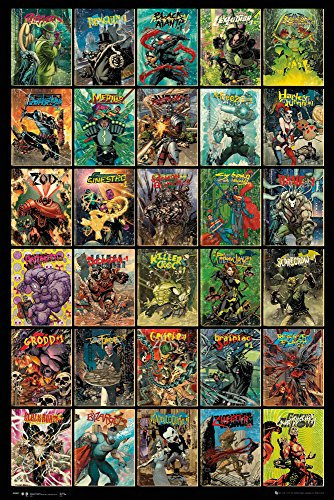GB Eye 61 x 91,5 cm Forever Evil Compilation DC Comics Maxi Poster, mehrfarbig